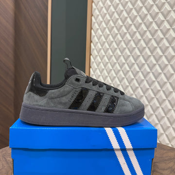 CAMPUS - CARBON BLACK ( REAL SUEDE)