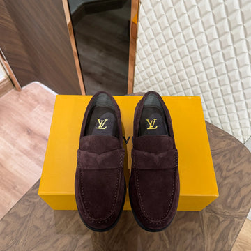 CROISE MAJOR LOAFER - COFFEE (REAL SUEDE)
