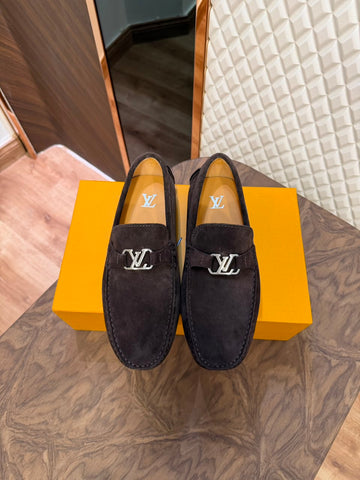 LOUI SUEDE LOAFER - BROWN (5215-9)