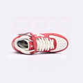 AIRFORCE 1 MIDS - WHITE RED