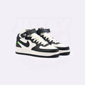 AIRFORCE 1 MIDS - BLACK WHITE