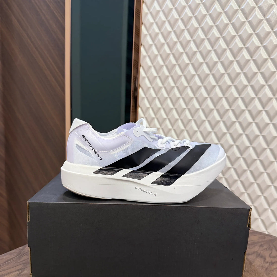 Adios Pro Evo 2 White Black For Women
