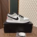 Aj 1 Low Smoke Grey Red Premium 