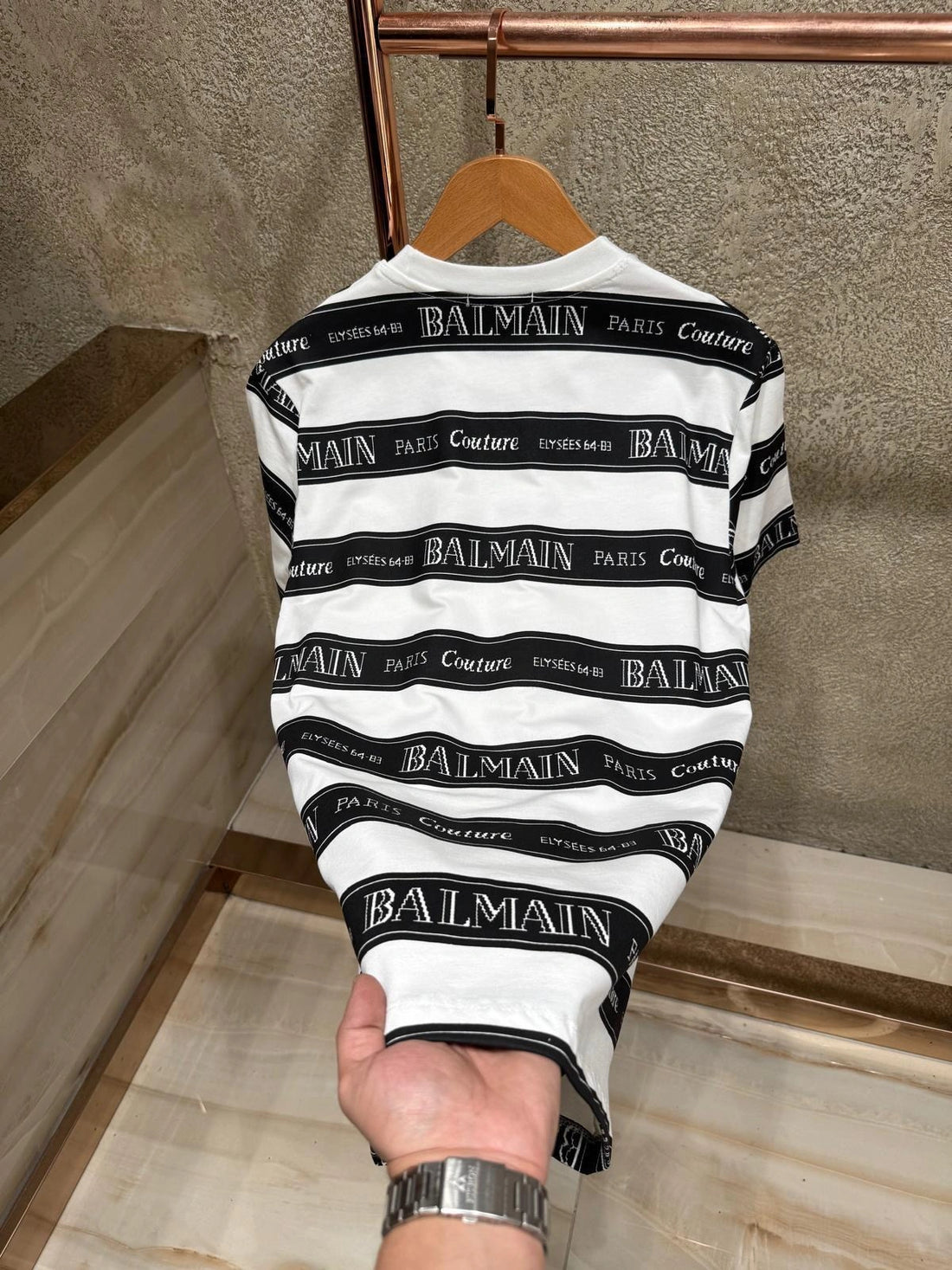 BLN T-shirt - White/Black (JU 206)