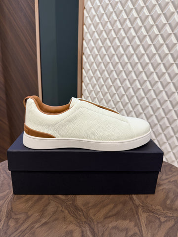 ZEGN TRIPLE STITCH - WHITE