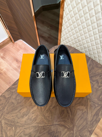 LOUI LEATHER LOAFER - BLACK (5215-15)