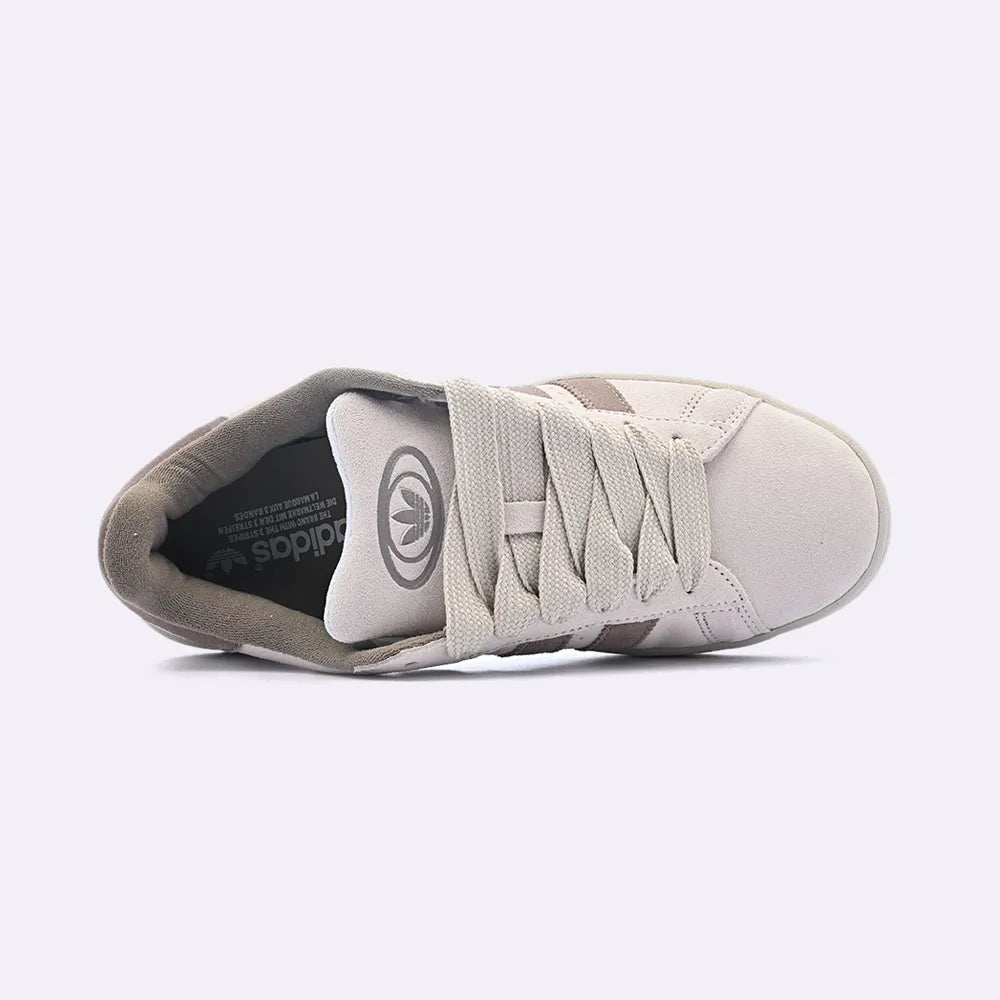 Campus Chalk White Brown Shoes For Men