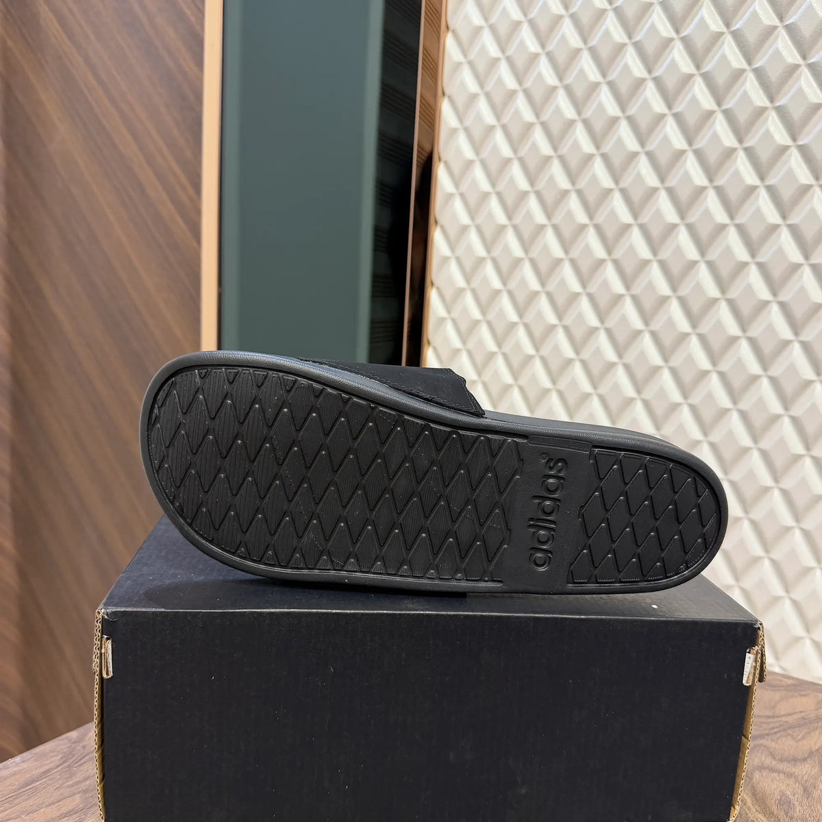 Cloudfoam Slides Lite Black White Slides For Men