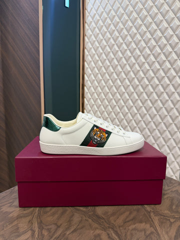 GUCC ACE SNEAKER - WHITE TIGER