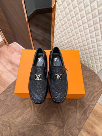 LOUI LEATHER LOAFER - BLACK (SA042)