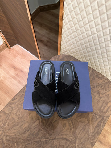 DIO CROSS - BLACK (SUEDE)