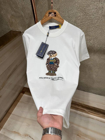 POLO BEAR SAME T-shirt - White (JU 140)