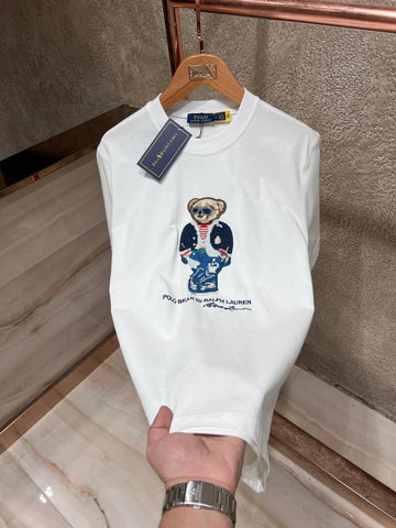 POLO BEAR T-shirt - White (JU 141)