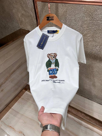POLO BEAR  T-shirt - White (JU 130)