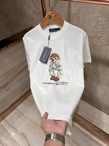 POLO BEAR T-shirt - White (JU 131)