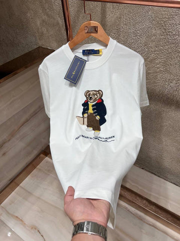 POLO BEAR T-shirt - White (JU 133)