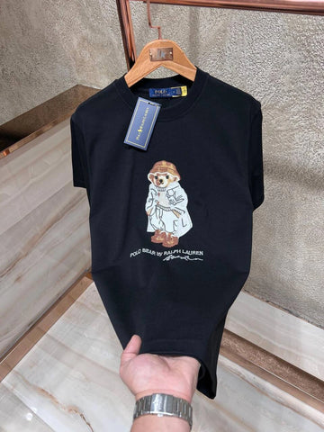 POLO BEAR T-shirt - Black (JU 135)