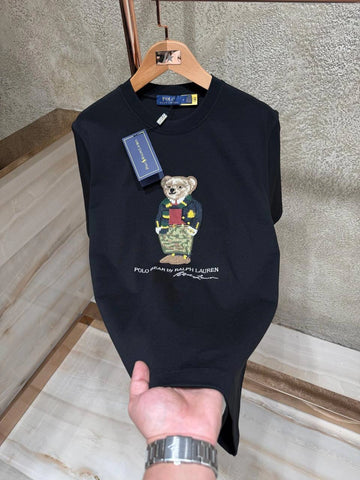 POLO BEAR T-shirt - Black (JU 138)