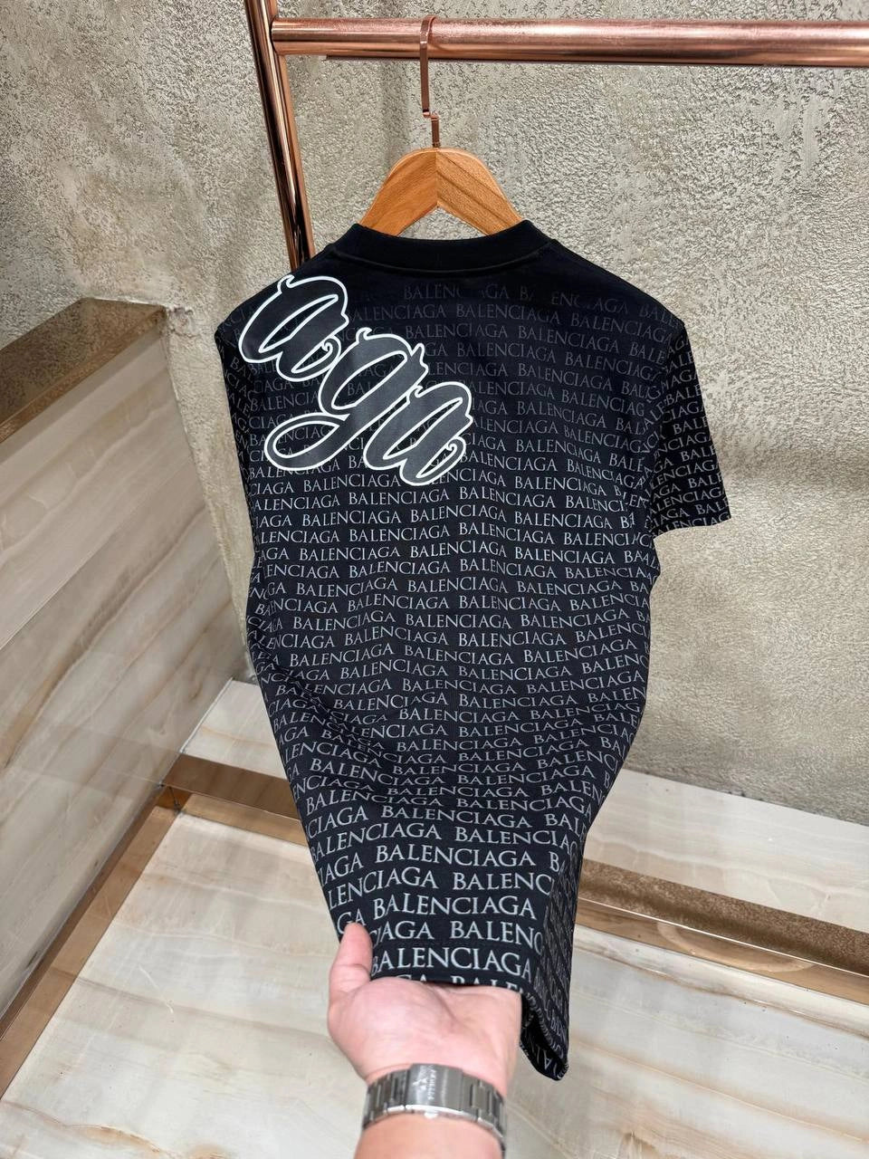 BALAENC T-shirt - Black (JU 147)