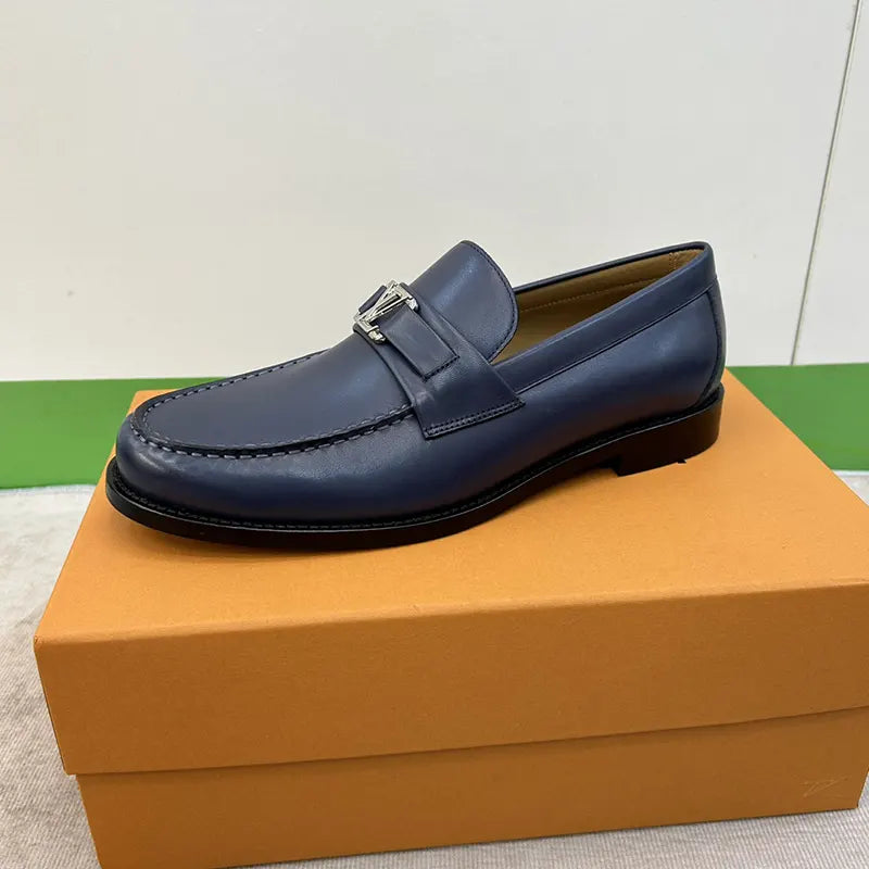 L V LOAFER - BLUE