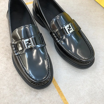 FEN DI SQUARED LOAFER - BLACK