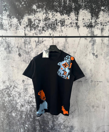 LV T-shirt - Black (JU 176)