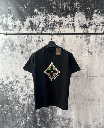 LV T-shirt - Black (JU 180)