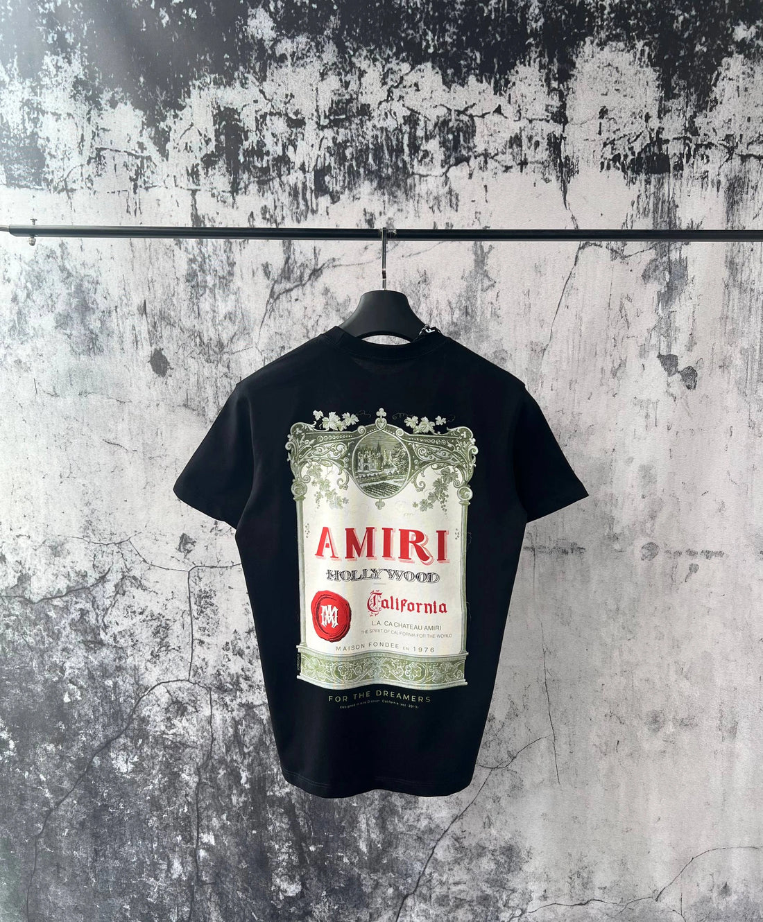 AM T-shirt - Black (JU 183)