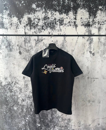 LV T-shirt - Black (JU 189)
