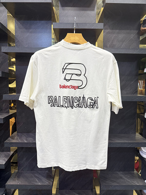 BG TShirt - White (JU 07)