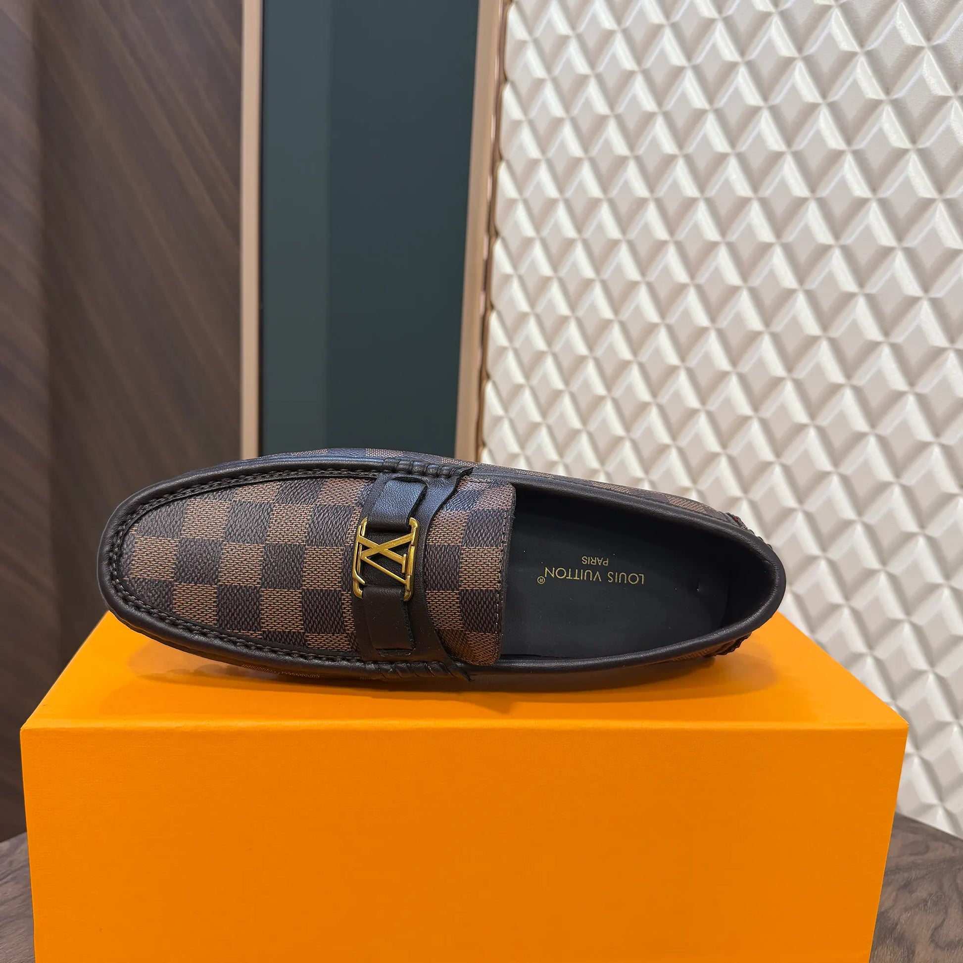 LOUI LEATHER LOAFER - BROWN (ND5202)