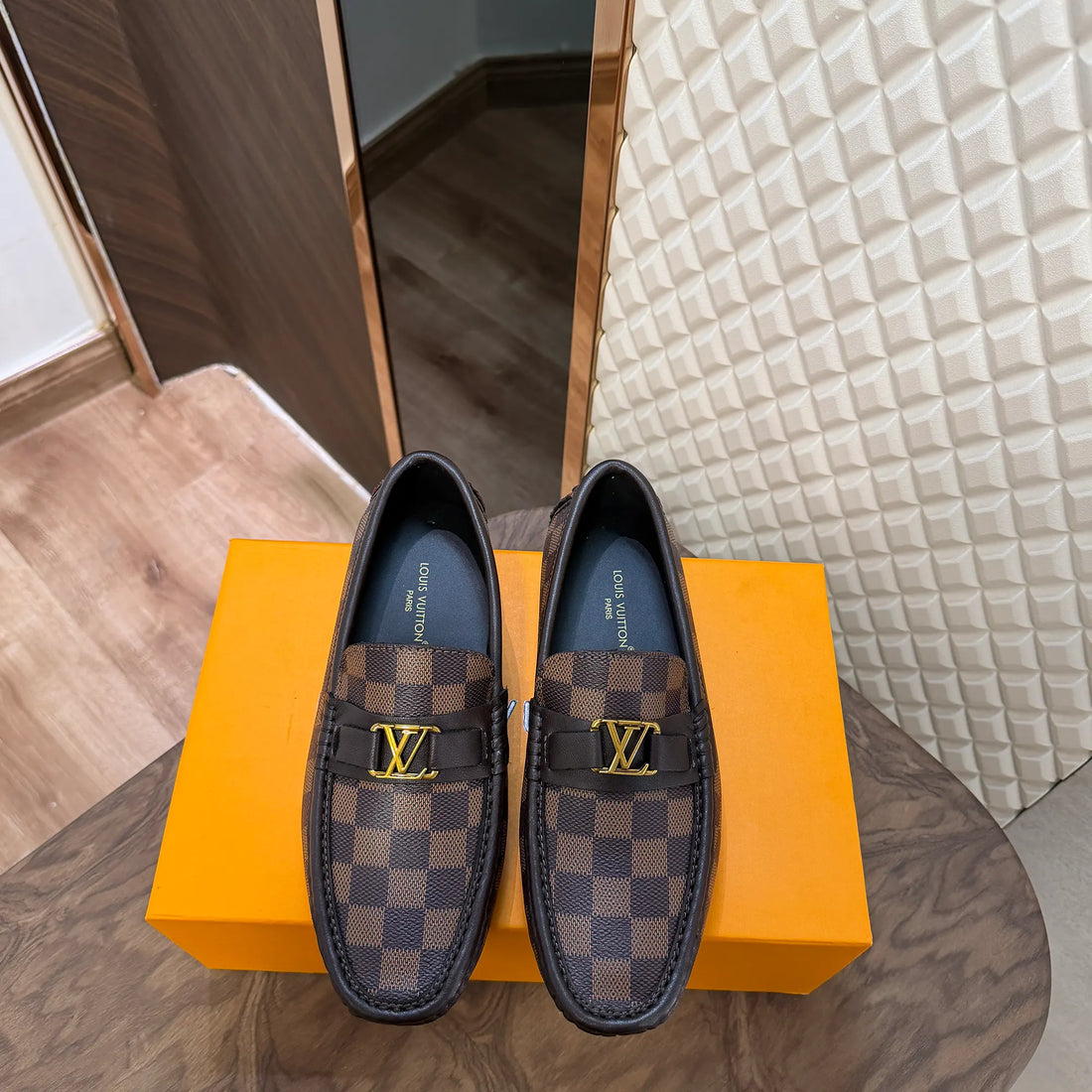 LOUI LEATHER LOAFER - BROWN (ND5202)