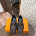 LOUI LEATHER LOAFER - BROWN (ND5202)