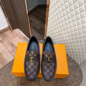 LOUI LEATHER LOAFER - BROWN (ND5202)