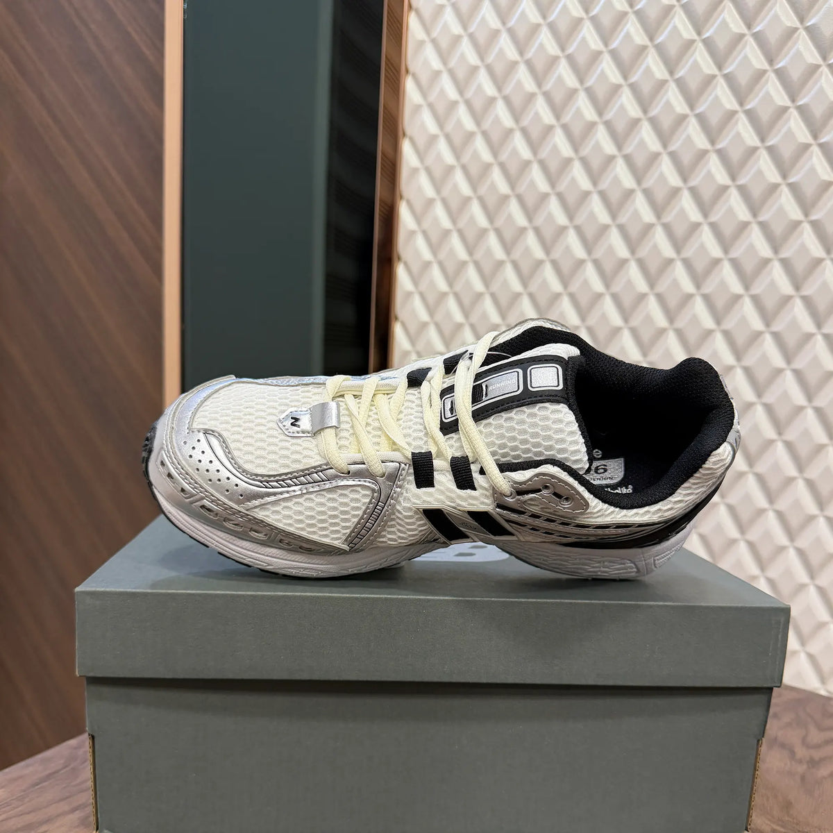 NB 1906r Silver Metallic Shoes For Men