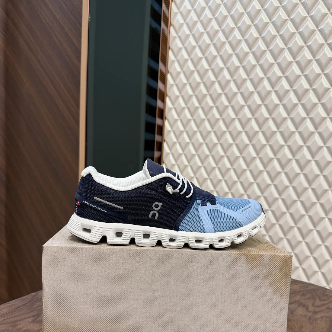 On Cloud 5 Storm Blue Sneakers For Men