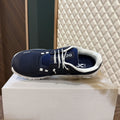 On Cloud 6 Midnight White Sneakers 