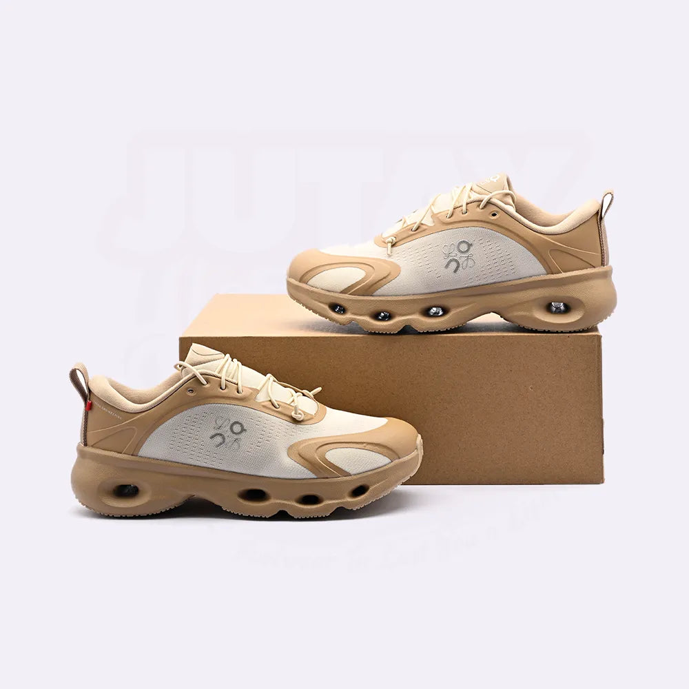 On Cloud Solo X Lwe Dark Sand Sneakers For Men & Women
