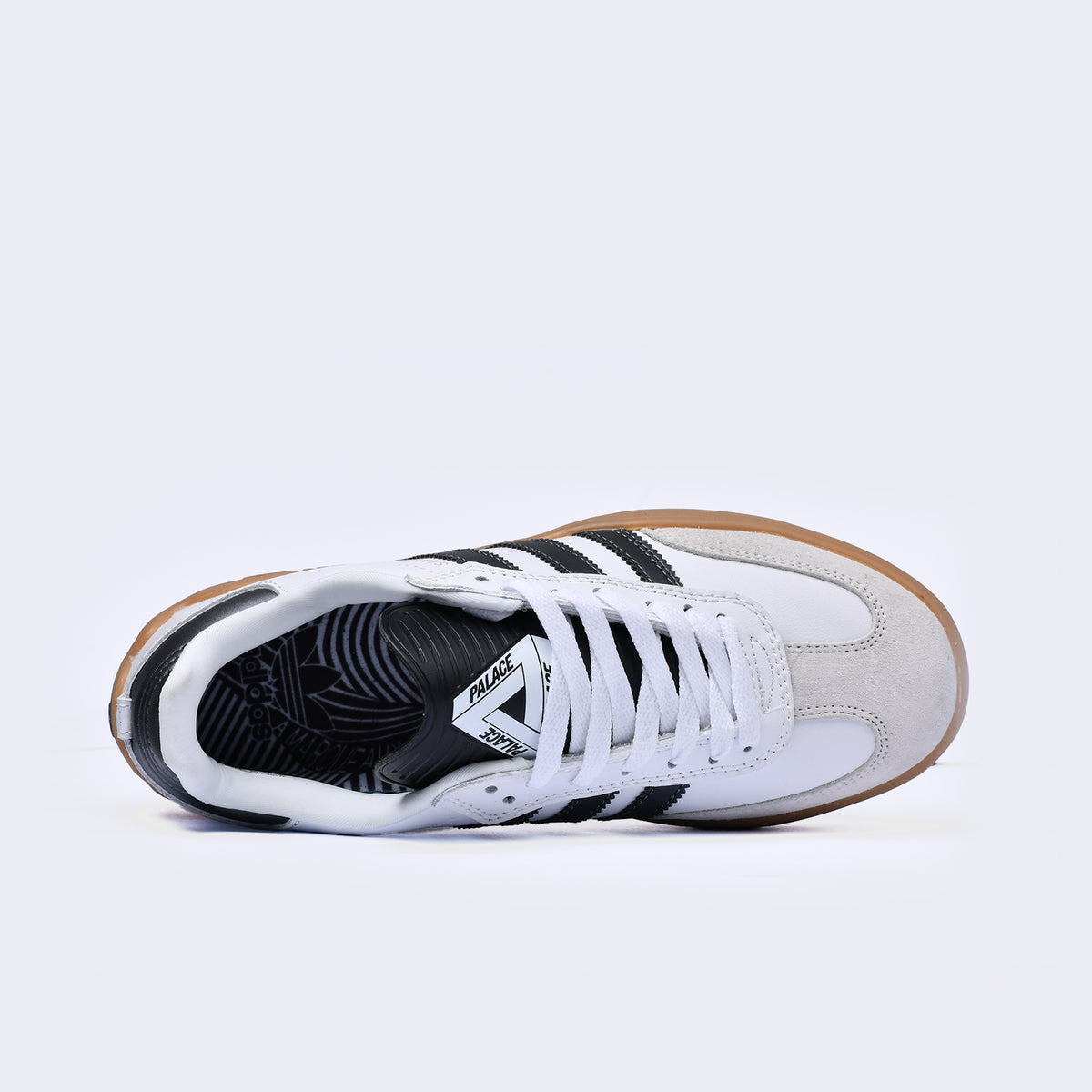 Palace Puig Samba White Black Shoes For Men