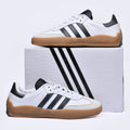 Palace Puig Samba White Black Shoes For Men