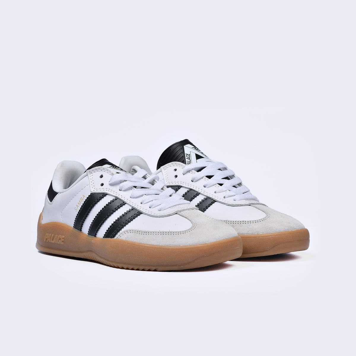 Palace Puig Samba White Black Shoes For Men