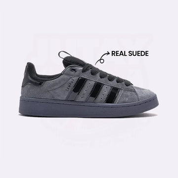 CAMPUS - CARBON BLACK ( REAL SUEDE)