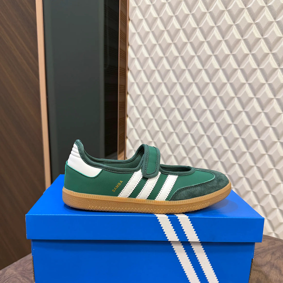 Samba Jane Collegiate Green Sneakers For Women
