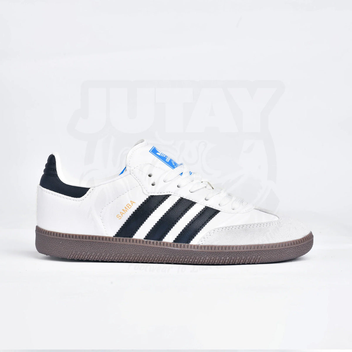 Samba White Black Gum Sneakers For Men