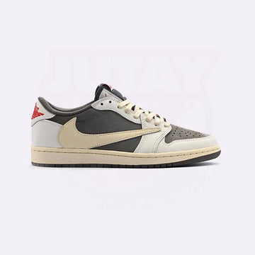 AJ 1 LOWS - REVERSE MOCHA ( DOT PERFECT)