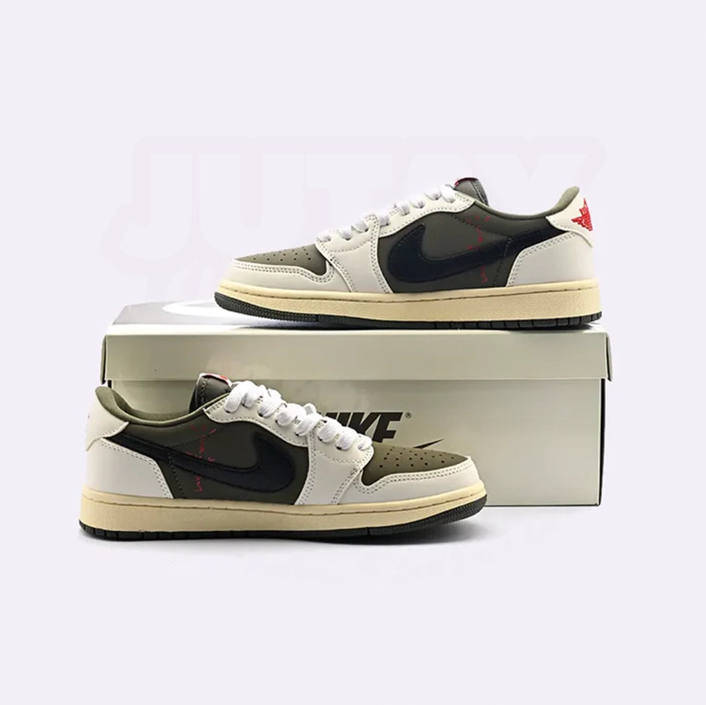 AJ 1 LOWS - MEDIUM OLIVE (TRAVIS)
