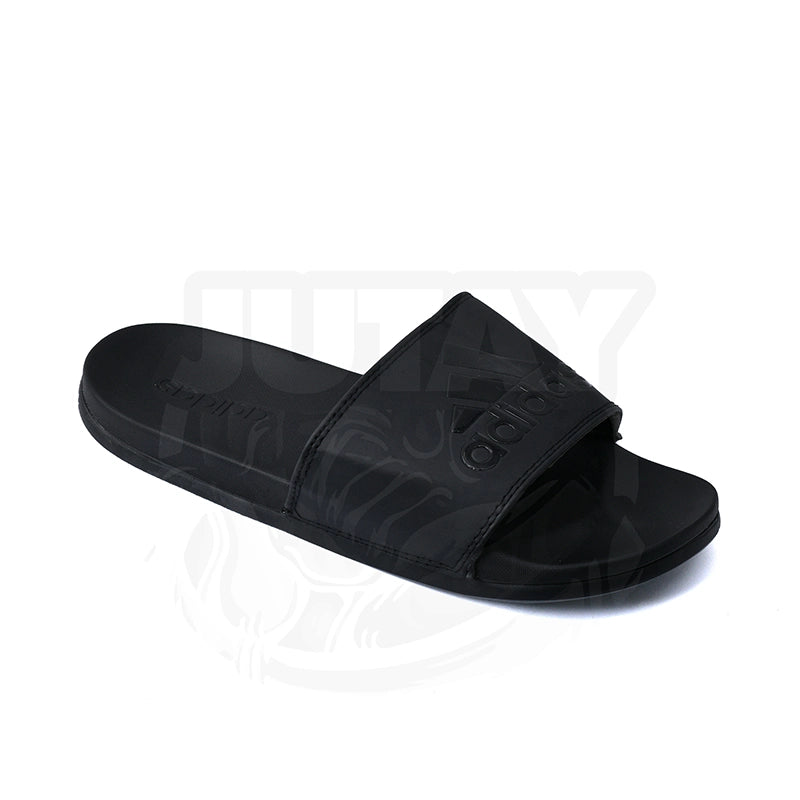 ALL BLACK SLIDES - CLOUD-FOAM - Jutay.co