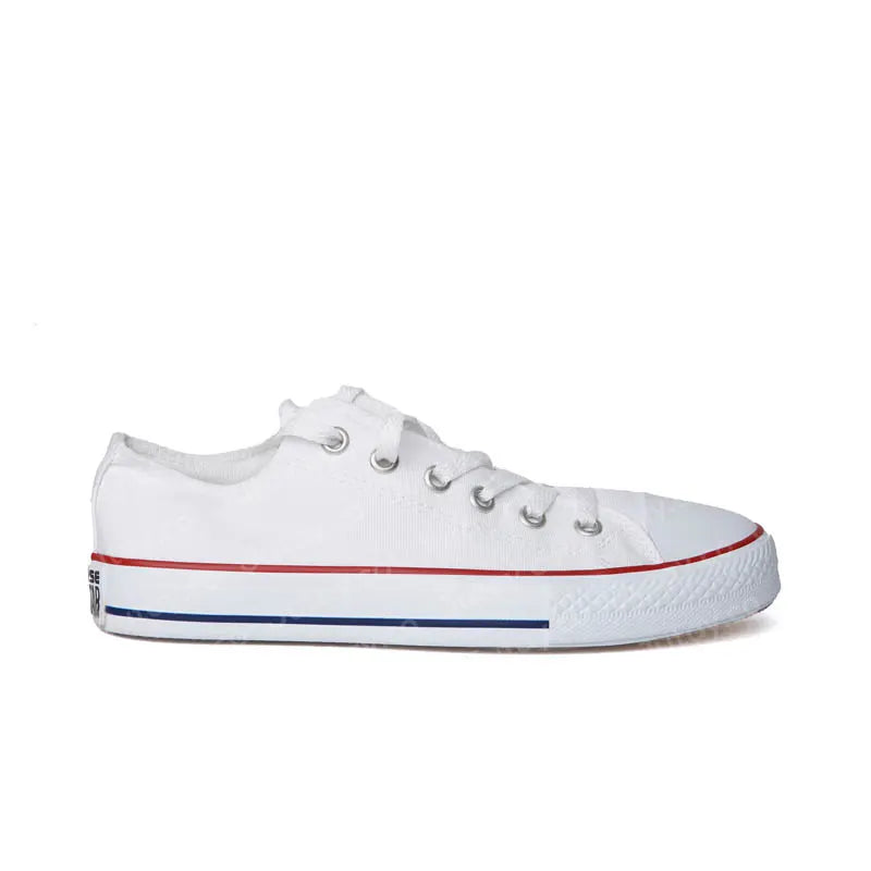 CONVERSE LOWS - ALL WHITE - Jutay.co