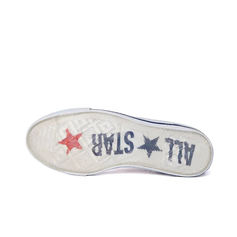 CONVERSE LOWS - ALL WHITE - Jutay.co