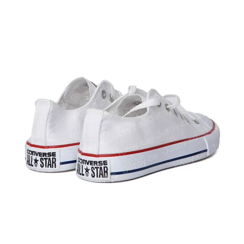 CONVERSE LOWS - ALL WHITE